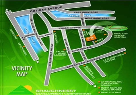 Summerfield Pasig Map .